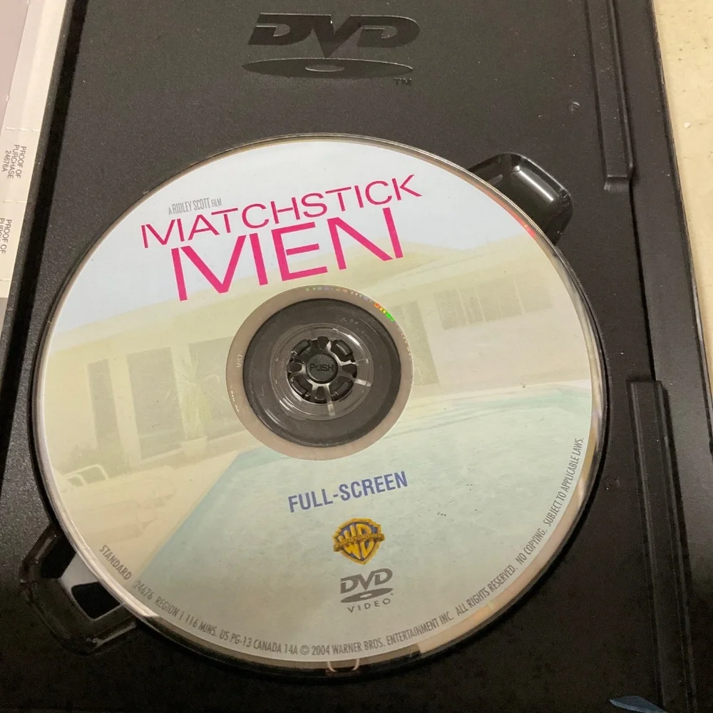 DVD - Matchstick Men. V99